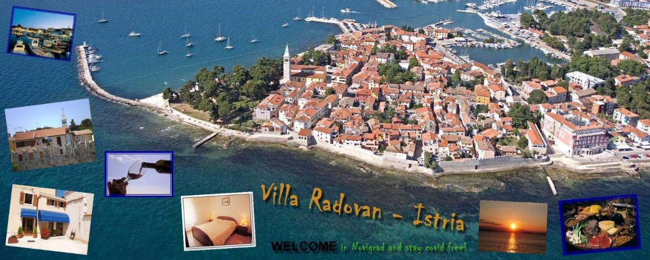 Villa Radovan Novigrad Istria Exteriér fotografie